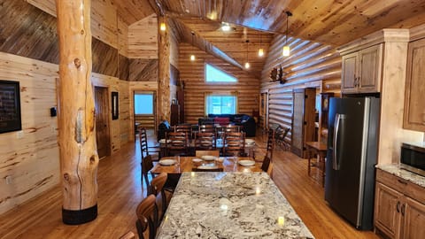 Beargrass Lodge | Living area | 35-inch Smart TV with cable channels, TV