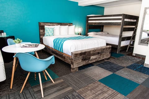 Family Double Room, Multiple Beds | Individually decorated, individually furnished, desk, free WiFi