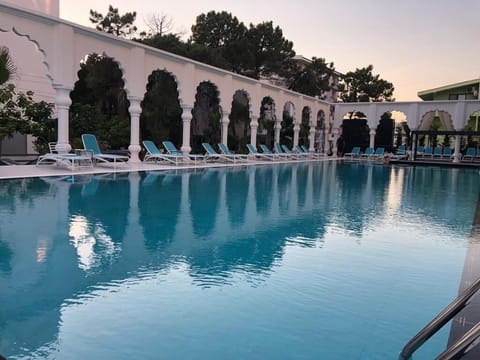 Seasonal outdoor pool