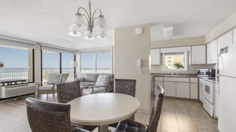 Family Suite, 1 Bedroom, Balcony, Beach View | Laptop workspace, iron/ironing board, cribs/infant beds, free WiFi