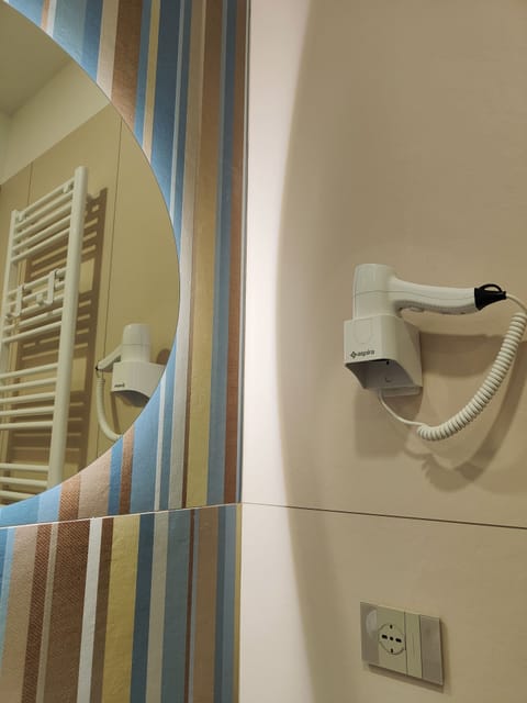 Basic Double or Twin Room | Bathroom | Shower, free toiletries, hair dryer, bidet