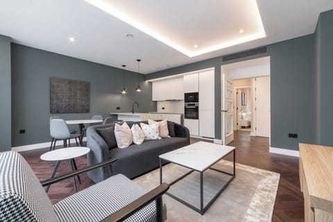 Apartment | Living area | 42-inch Smart TV with cable channels, Netflix, streaming services