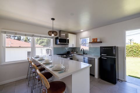 Family Cottage, 2 Bedrooms | Private kitchen | Dishwasher, coffee/tea maker