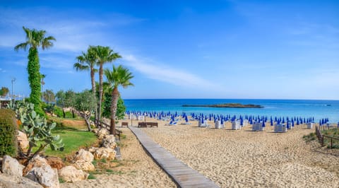 Beach nearby, white sand