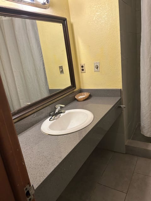 Room, 2 Queen Beds, Non Smoking | Bathroom | Shower, free toiletries, towels