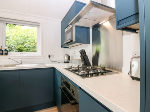 Fridge, dishwasher, electric kettle, toaster