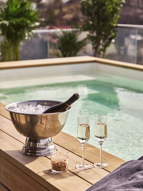 Rooftop pool