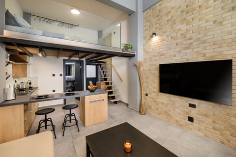 Luxury Apartment | Living area | TV