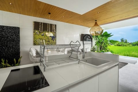 Villa, 1 Bedroom, Valley View | Private kitchen | Fridge, microwave, coffee/tea maker, electric kettle