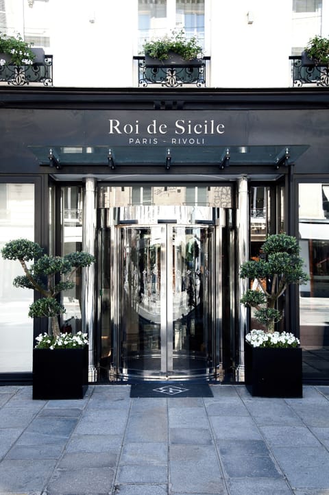 Interior entrance