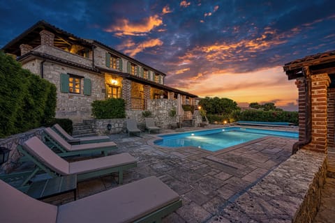 Luxury Villa, 4 Bedrooms, Balcony (Rustic Istrian Villa Amyra With Pool) | Private pool