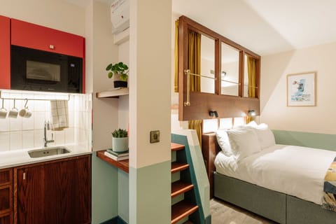 Large Loft | Premium bedding, in-room safe, laptop workspace, blackout drapes