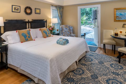 Island Getaway | Premium bedding, individually decorated, individually furnished