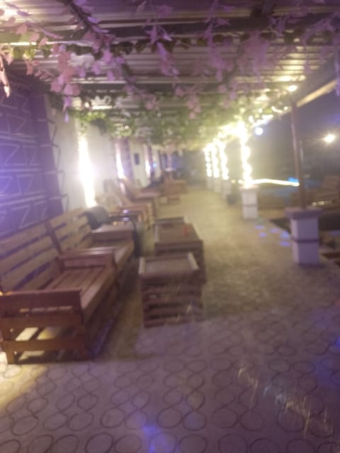 Poolside bar