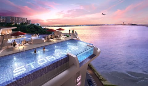 Seasonal outdoor pool