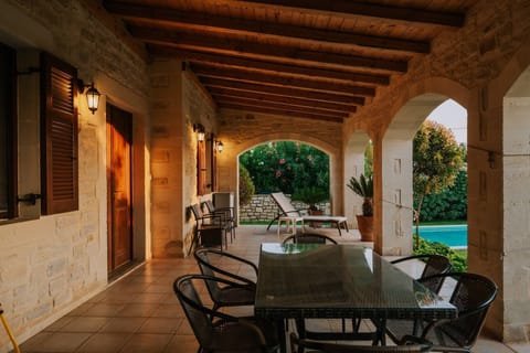 Villa, 3 Bedrooms, Private Pool | Outdoor dining