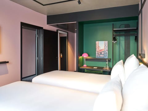 Premium bedding, individually decorated, individually furnished, desk