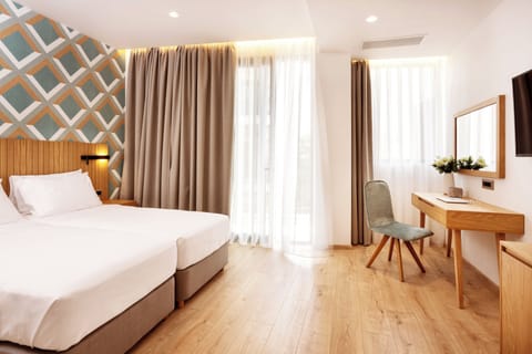 Basic Double or Twin Room | Egyptian cotton sheets, premium bedding, desk, laptop workspace