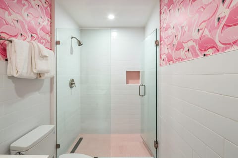 Birds of a Feather | Bathroom shower