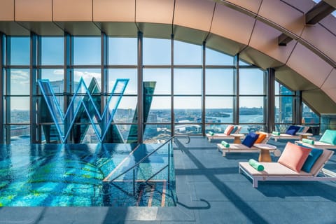 Indoor pool, outdoor pool, open 6:00 AM to 5:30 PM, cabanas (surcharge)