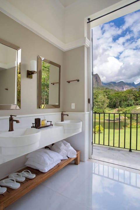 Free toiletries, hair dryer, bathrobes, slippers