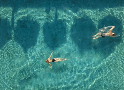 Sun loungers, beach umbrellas, beach towels