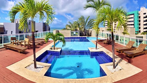 Indoor pool, open 8:00 AM to 10:00 PM, sun loungers