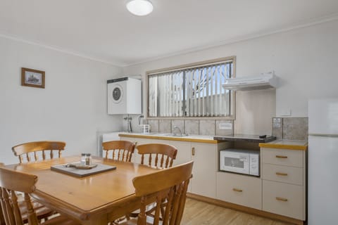 Mini-fridge, microwave, coffee/tea maker, electric kettle