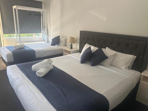 Blackout drapes, soundproofing, iron/ironing board, WiFi (free)
