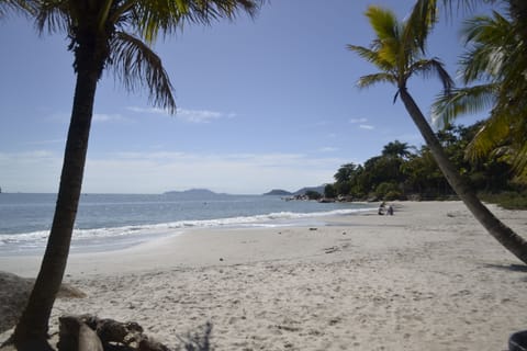 Beach nearby, white sand