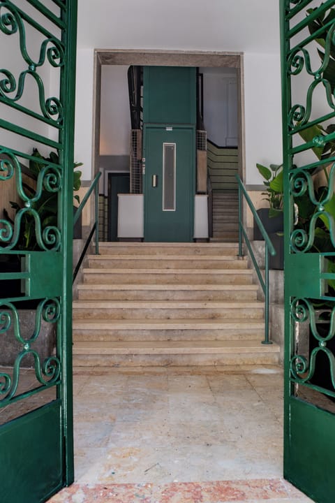 Interior entrance