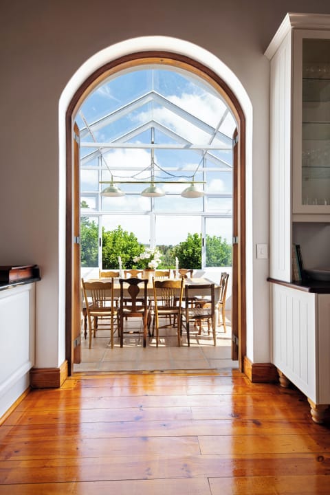 Shared fridge, microwave, highchair