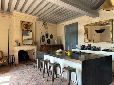 Shared fridge, microwave, electric kettle