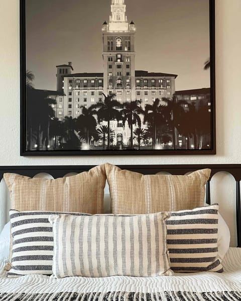 Individually decorated, individually furnished, iron/ironing board