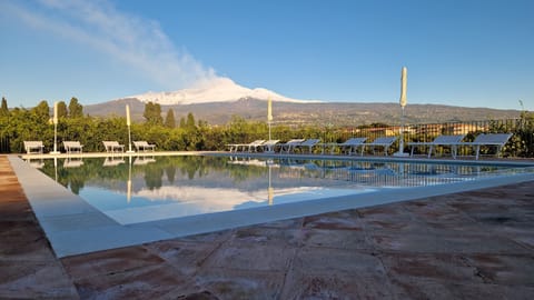 Rooftop pool