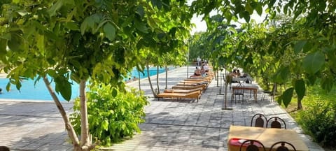Seasonal outdoor pool