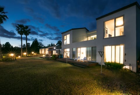 Front of property - evening/night