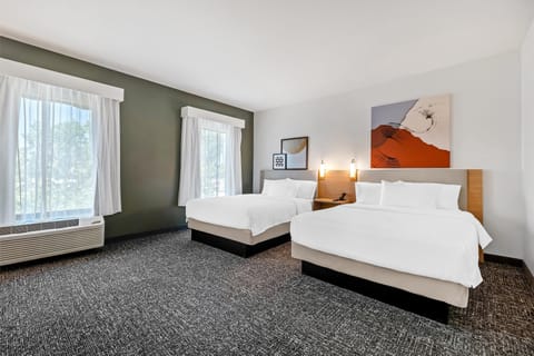 Room, Multiple Beds, Accessible (Hearing) | In-room safe, desk, blackout drapes, iron/ironing board