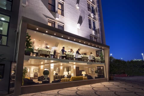 Front of property - evening/night