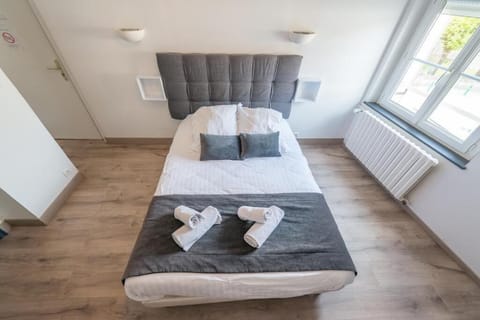 Superior Double Room | Premium bedding, Select Comfort beds, desk, laptop workspace