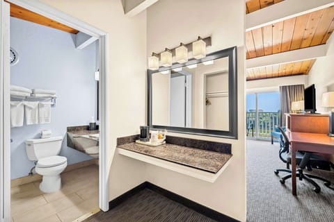 Standard Room, Multiple Beds, Non Smoking, Refrigerator | Bathroom | Eco-friendly toiletries, hair dryer, towels