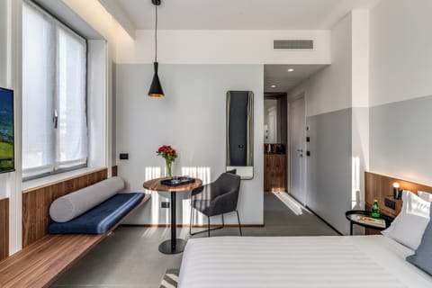 Premium Double Room | Premium bedding, minibar, in-room safe, individually decorated