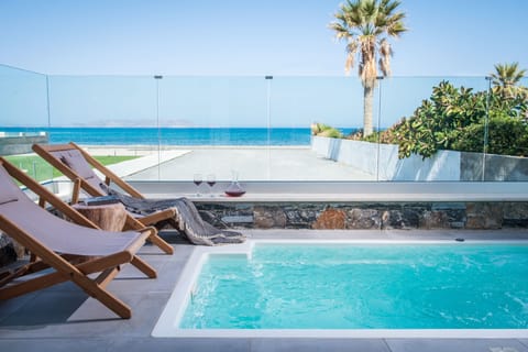 Luxury Double Room, Private Pool, Sea View | View from room