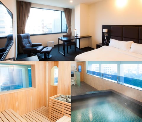 Premium bedding, free minibar items, in-room safe, desk