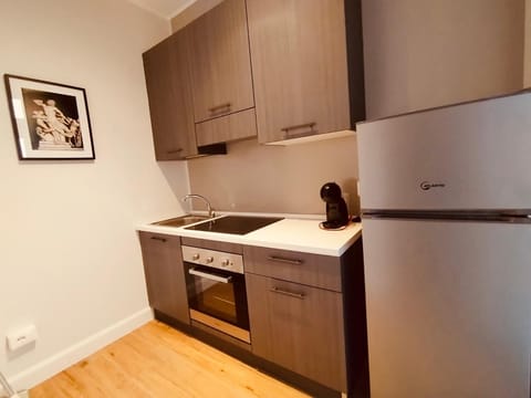 City Studio, 1 Bedroom | Private kitchen | Cleaning supplies