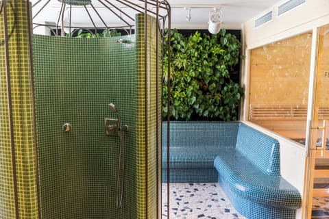 Sauna, body treatments, body scrubs, facials, manicures and pedicures