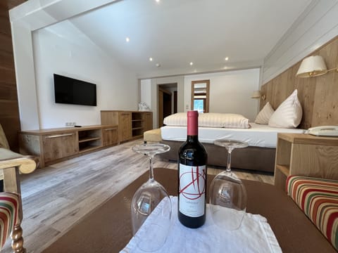 Standard Double Room, Balcony | Living area | Flat-screen TV