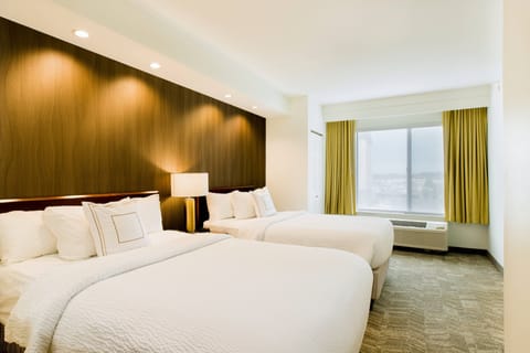 Suite, Multiple Beds | Desk, blackout drapes, iron/ironing board, free WiFi