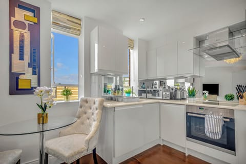 Fridge, oven, dishwasher, electric kettle