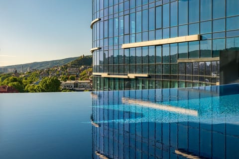 Indoor pool, seasonal outdoor pool